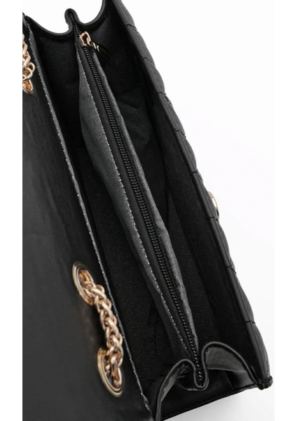 Kadın Altın Renk Zincirli El ve Omuz Çantası, Şık ve Kullanışlı Tasarım indirimleri