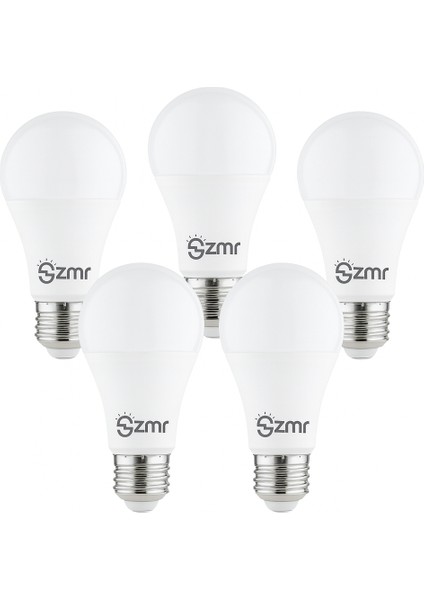 102/B.30 5'li Paket LED Ampul 9W 3000K Günışığı E27 Duylu Enerji Tasarruflu Uzun Ömürlü fiyatları