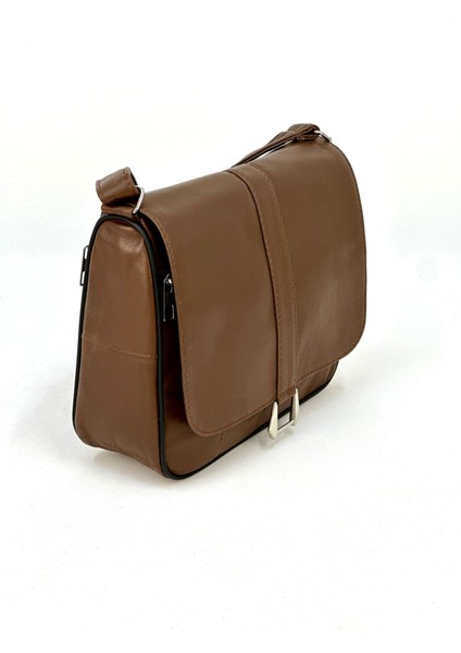 Fındık Rengi Günlük Çanta, Çapraz Askılı, Kadın Omuz Çantası, 25X24X8 cm fiyatları