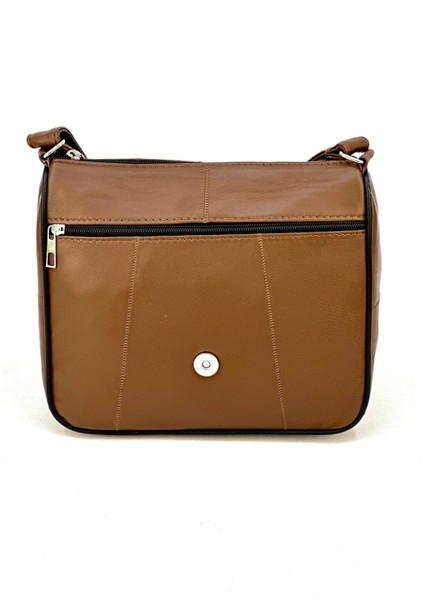 Fındık Rengi Günlük Çanta, Çapraz Askılı, Kadın Omuz Çantası, 25X24X8 cm modelleri