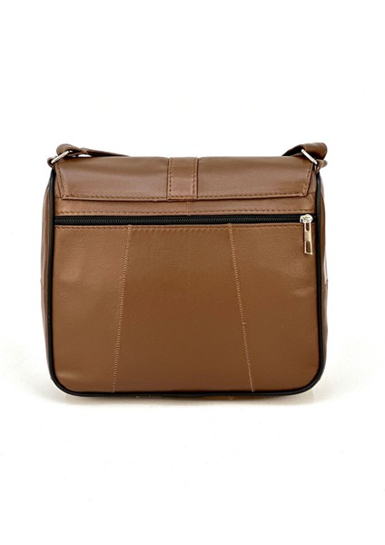 Fındık Rengi Günlük Çanta, Çapraz Askılı, Kadın Omuz Çantası, 25X24X8 cm fırsatları