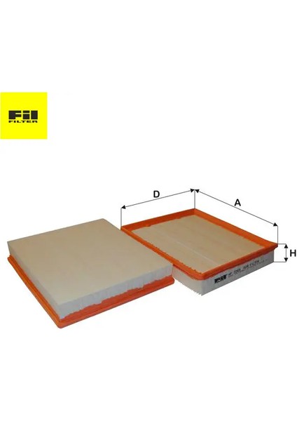 Hava Filtresi Transit 2.2tdci 07-> Fil Filter 1373667/ 6C119601CB/ C27161/ A HP2269