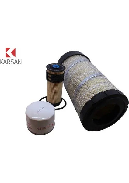 Filtre Kiti (Yağ-Hava-Yakit) Jest Karsan A110976/ 1031002AF/ 1015053AB Iveco, Fıat 1031096AA