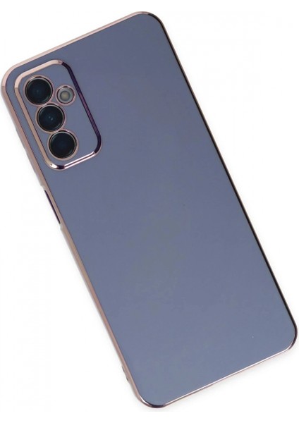 Samsung Galaxy M23 Kılıf Volet Silikon - Mavi modelleri