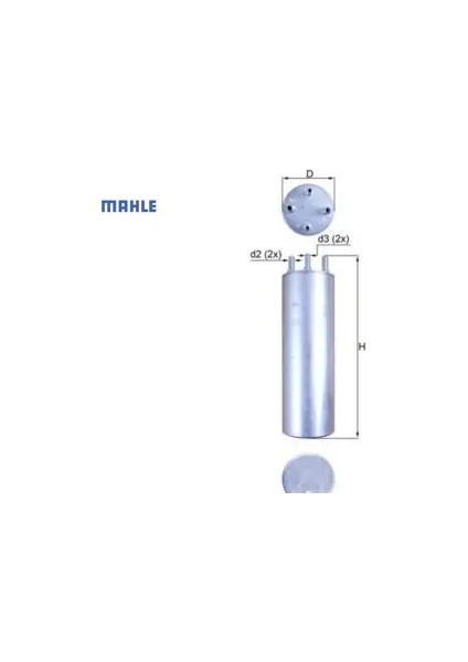 Yakit Filtresi T5-Touareg Mahle 7H0127401B KL229/11
