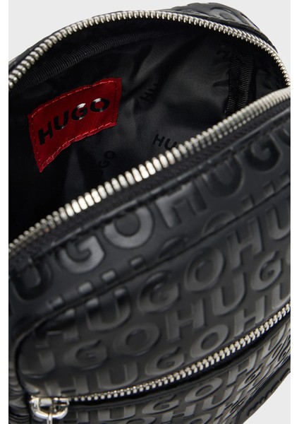 Jakarlı Logo Baskılı Ayarlanabilir Askılı Çanta Erkek Çanta 50547249 001 fırsatları