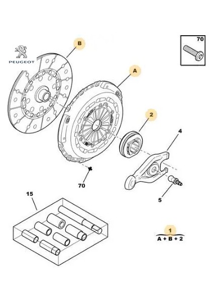 Debriyaj Baski Plaka Boxer-Ducato 2.2hdi 100