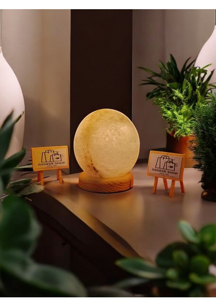 Sarı Tuz Küresi, Doğal ve Şık Mutfak Dekoru Için Ideal Ürün