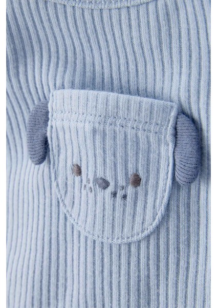 Erkek Bebek Mavi Önlük Set modelleri