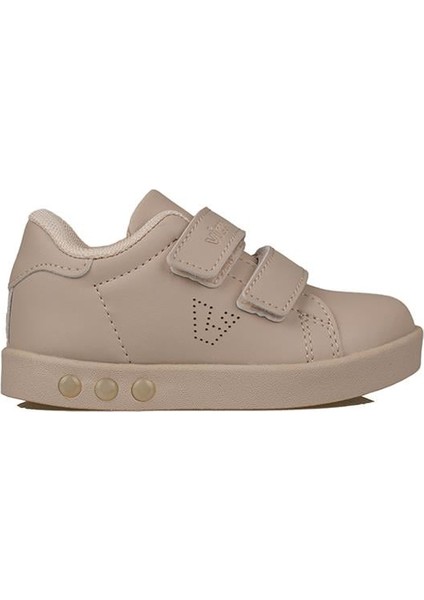 Bej Oyo Işıklı Unisex Ilk Adım Bebe Sneaker