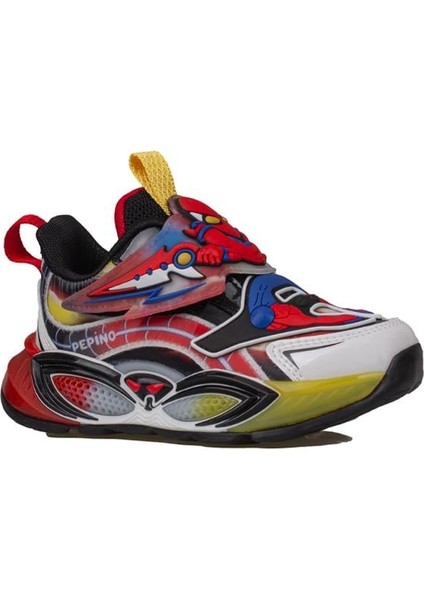 Kırmızı Erkek Çocuk Patik Işıklı Sneaker