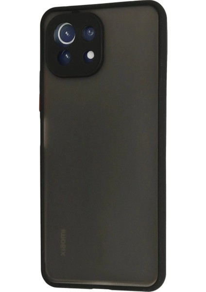 Xiaomi Mi 11 Lite Kılıf Montreal Silikon Kapak - Siyah modelleri