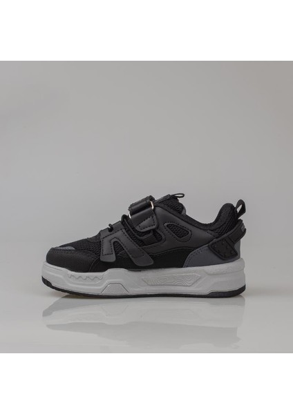 Siyah Kaymaz Taban Çocuk Spor Ayakkabı modelleri