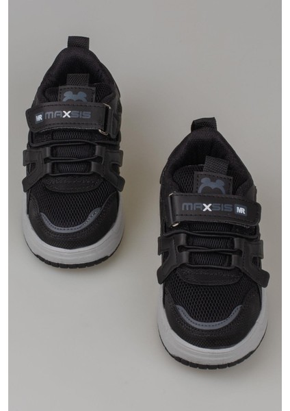 Siyah Kaymaz Taban Çocuk Spor Ayakkabı fırsatları