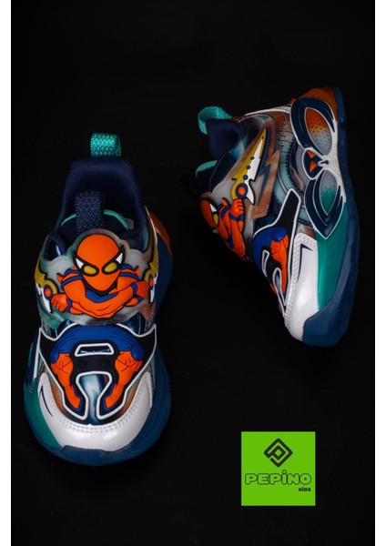 Turuncu Erkek Çocuk Patik Işıklı Sneaker indirimleri