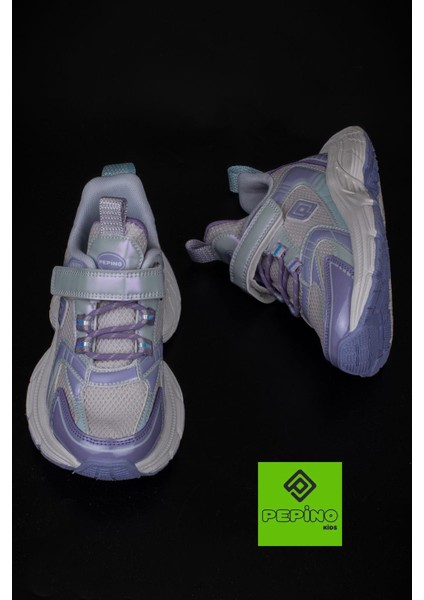 Lila Kalın Taban Blanc Unisex Çocuk Sneaker fırsatları