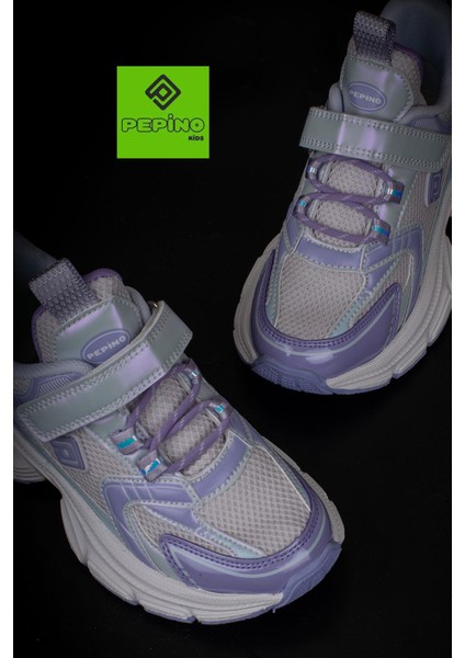 Lila Kalın Taban Blanc Unisex Çocuk Sneaker indirimleri