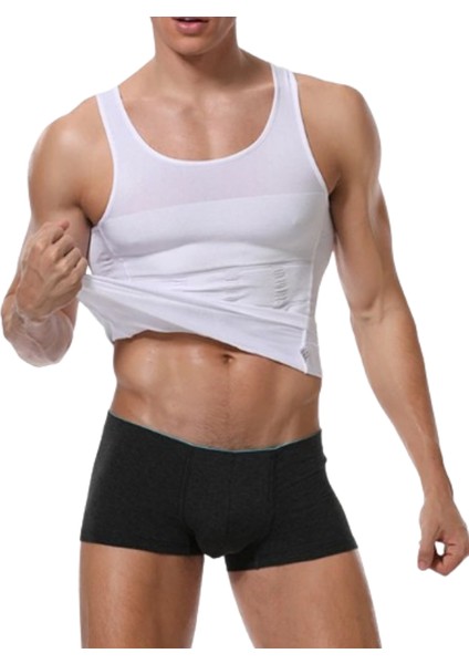 Erkek Atlet Korse, Bel ve Göğüs Toparlayıcı, Dik Duruş Korsesi, Jinekomasti Için