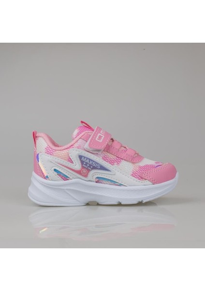 Pembe Hafif Cırt Cırtlı Fileli Çocuk Spor Ayakkabı fiyatları