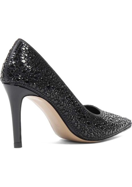 Kadın Siyah Parlak Ince Topuklu Stiletto indirimleri