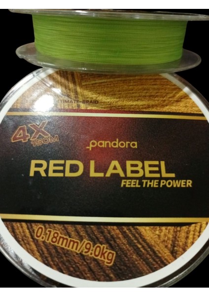 Pandora Red Label 4x 150M Green Ip Misina