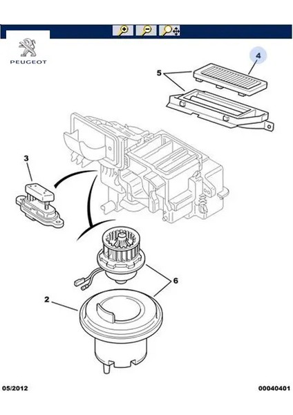 Polen Filtresi Boxer 2.5/2.8hdi YENI:6479.A0/6447.