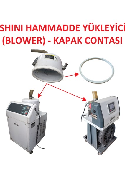 Hammadde Yükleyici (Blower) Kapak Contası