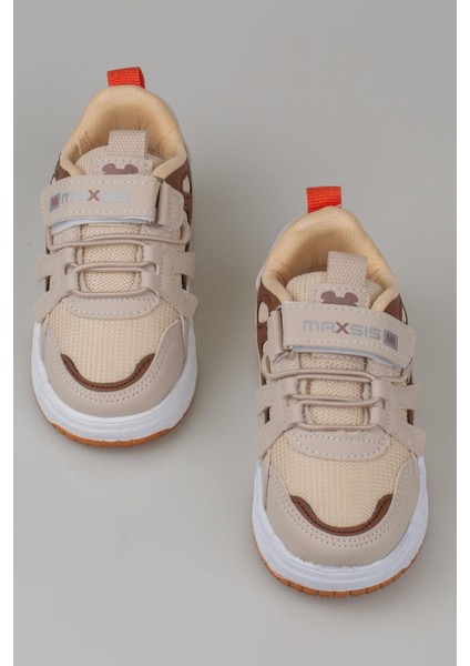 Bej Kaymaz Taban Çocuk Spor Ayakkabı fırsatları