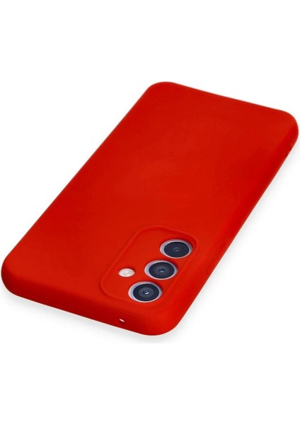 Samsung Galaxy A34 5g Kılıf Nano Içi Kadife Silikon - Kırmızı modelleri