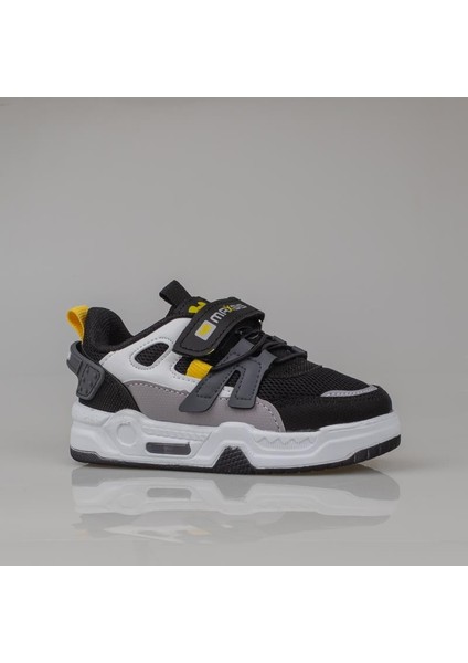 Siyah-Beyaz Kaymaz Taban Çocuk Spor Ayakkabı fiyatları