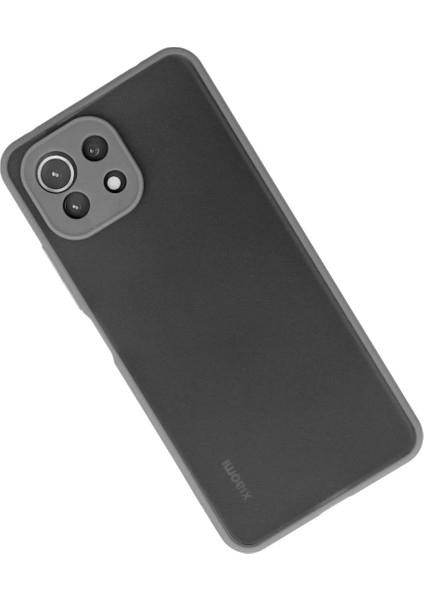 Xiaomi Mi 11 Lite Kılıf Montreal Silikon Kapak - Gri fiyatları