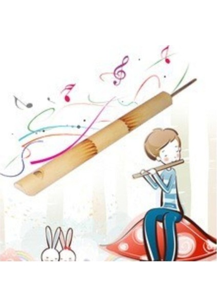 Ahşap Bambu Kuş ve Ördek Dili Müzik Düdük Flüt Eğlence Aracı fiyatları