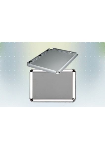 A4 21X30 cm Rondo Köşe Alüminyum Aç Kapa Çerçeve modelleri