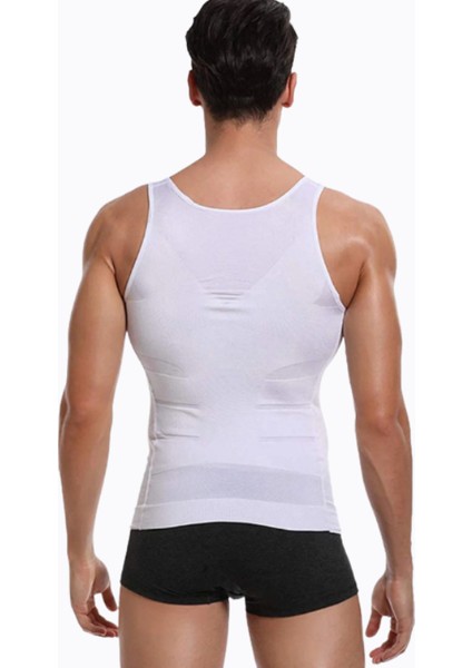 Erkek Atlet Korse, Bel ve Göğüs Toparlayıcı, Dik Duruş Korsesi, Jinekomasti Için