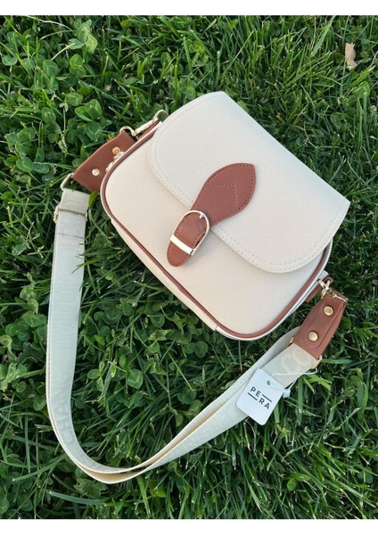 Krem Renkli 3 Bölmeli Kadın Kol ve Omuz Çantası, Şık ve Kullanışlı Tasarım fiyatları