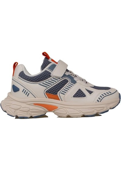 Krem Kalın Kaymaz Taban Hafif Çocuk Sneaker