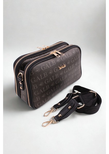 Siyah 5 Bölmeli Günlük Kadın Omuz Çantası, Şık ve Kullanışlı Tasarım fiyatları