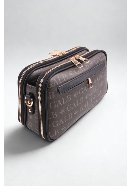 Siyah 5 Bölmeli Günlük Kadın Omuz Çantası, Şık ve Kullanışlı Tasarım indirimleri