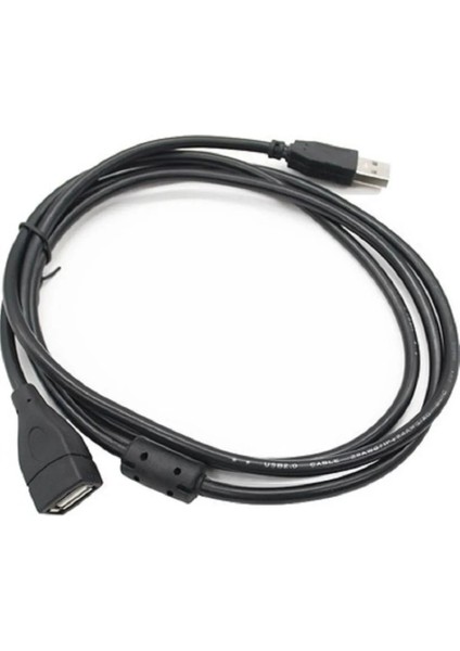 USB To USB F Kablo 1.5m Siyah USB To USB Dönüştürücü 1 Adet