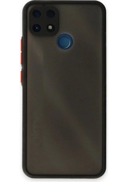 Realme C25 Kılıf Montreal Silikon Kapak - Siyah