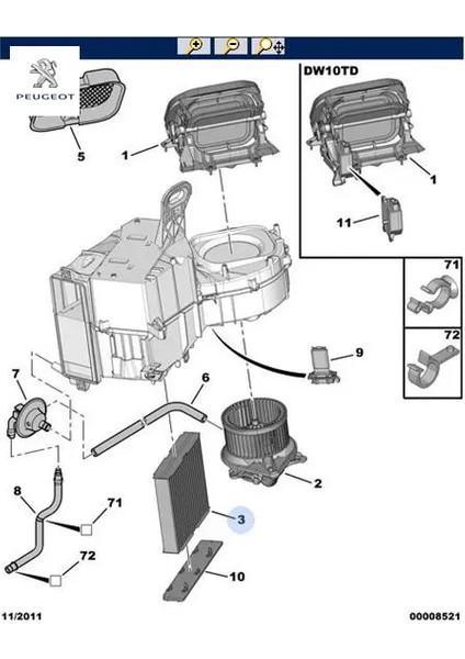Polen Filtresi Partner-Berlingo 1.4/1.6/1.9/2.0hd/