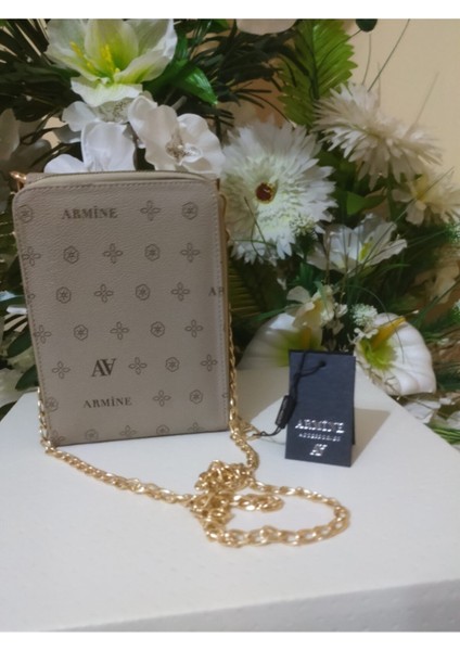 Baskılı Kadın Cüzdan Çanta, Şık ve Kullanışlı, Kahverengi Renk modelleri