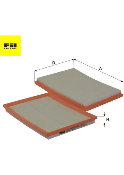 Hava Filtresi Astra F 1.7d Fil Filter 834264/ C3167/ 1/ A212 HP2049