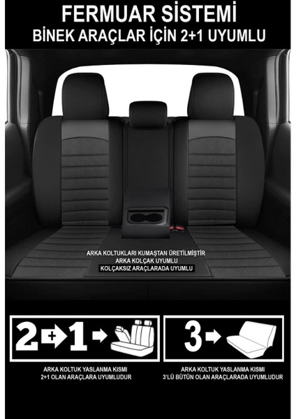 Seat Cordoba Uyumlu Duru Serisi Oto Koltuk Kılıfı fırsatları