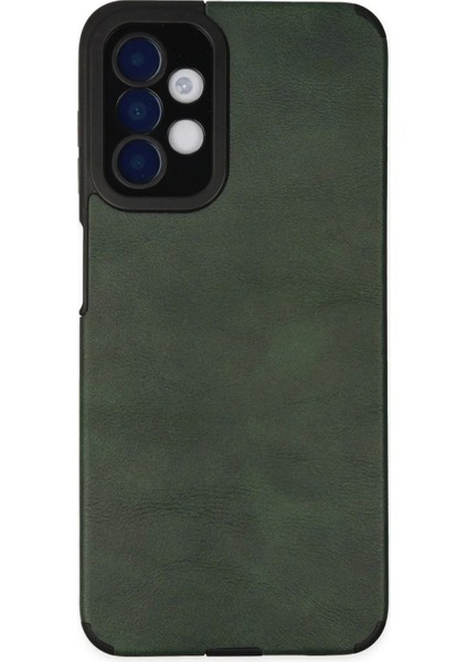 Samsung Galaxy A04S Kılıf Loop Deri Silikon - Yeşil