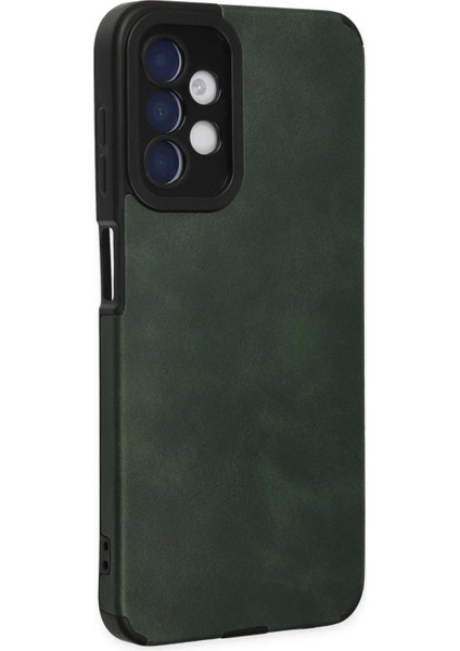 Samsung Galaxy A04S Kılıf Loop Deri Silikon - Yeşil fiyatları