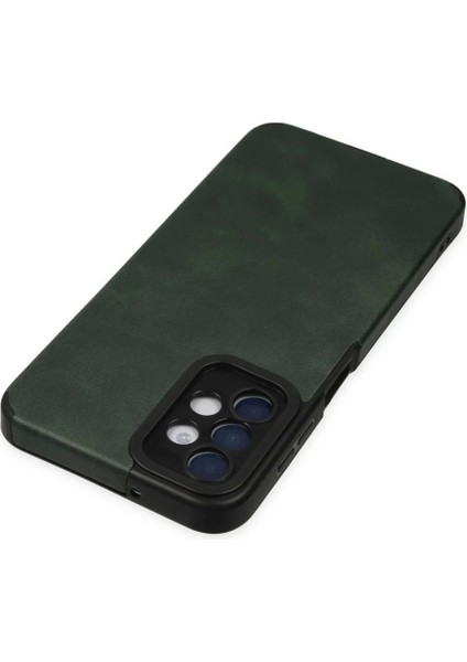 Samsung Galaxy A04S Kılıf Loop Deri Silikon - Yeşil fırsatları