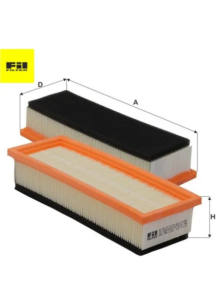 Hava Filtresi Albea-G.punto-Doblo 1.4 Fil Filter 55192012/ C2859/ A1221 HP2153