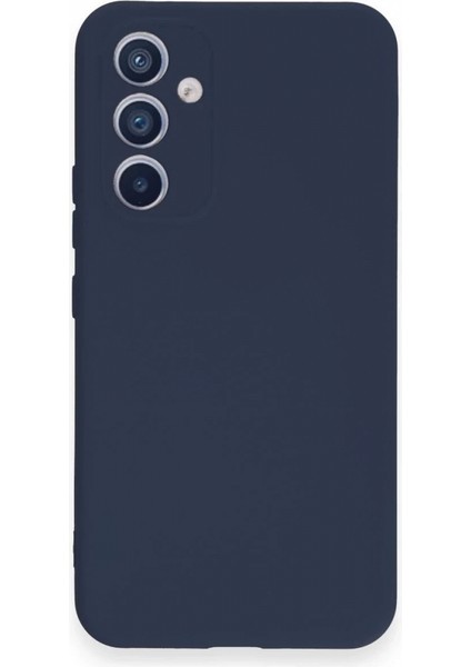 Samsung Galaxy A54 5g Kılıf Nano Içi Kadife Silikon - Lacivert