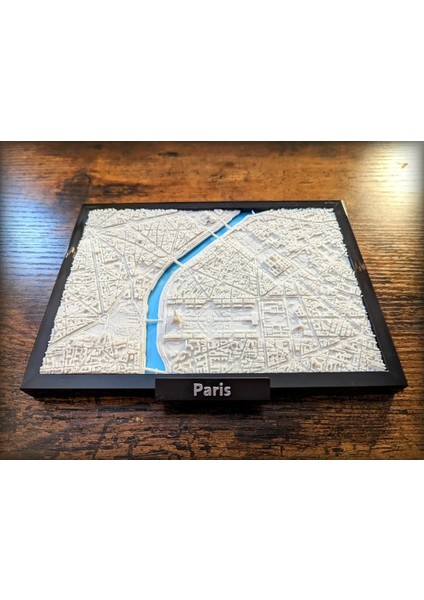 Paris Şehir Dekoratif Obje
